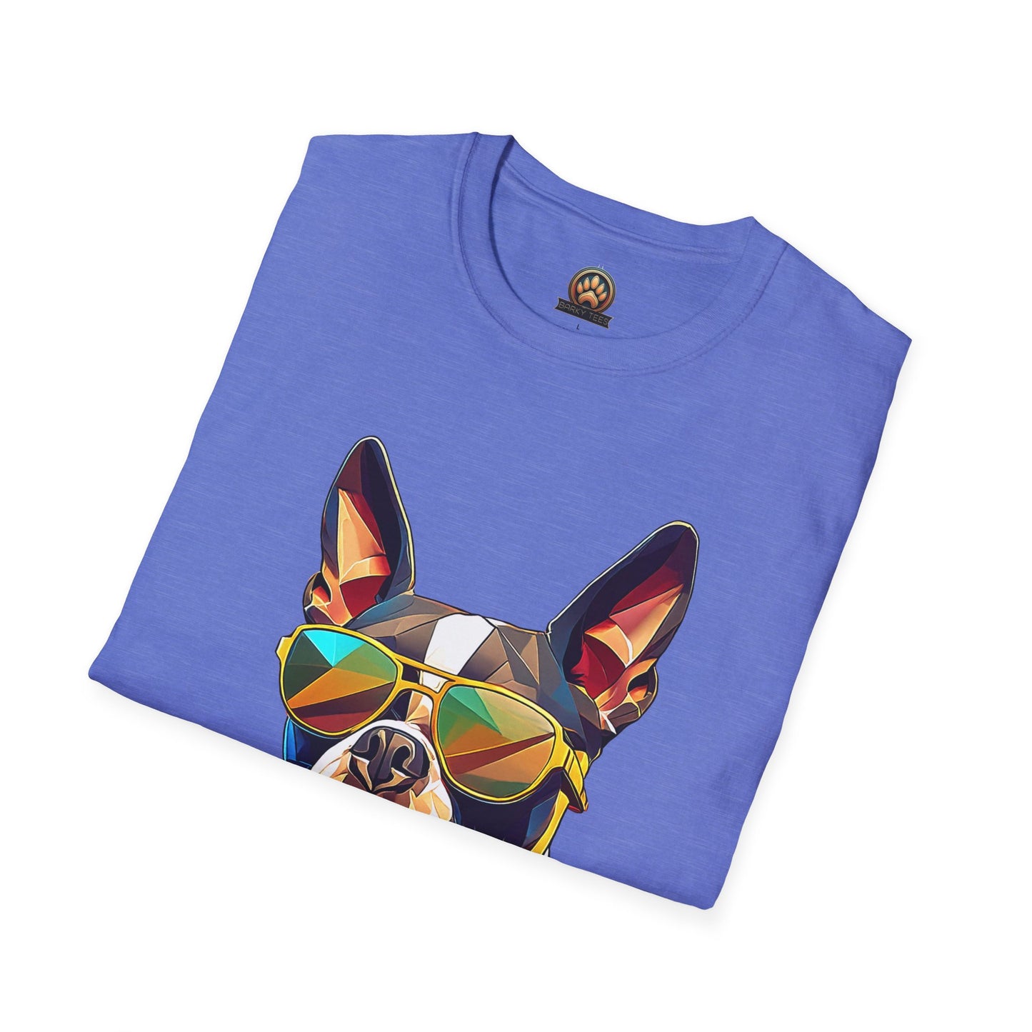 Sunny Boston Terrier Tee - Large Front Print