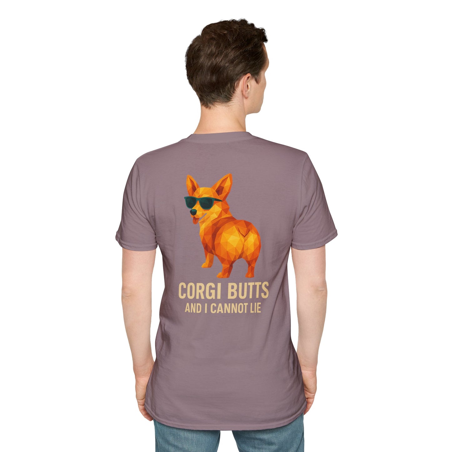 I Like Corgi Butts Tee - Large Front and Back Print