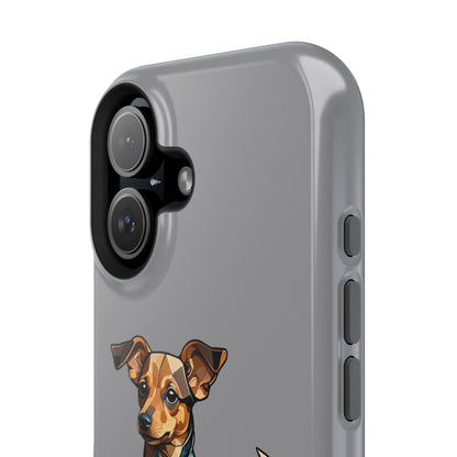 Polygon Style Pop Art Chiweenie Dog iPhone Phone Case