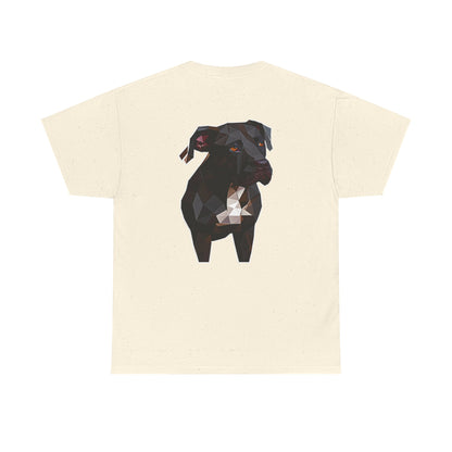 Polygon Pitbull Tee - Pocket & Large Back Print