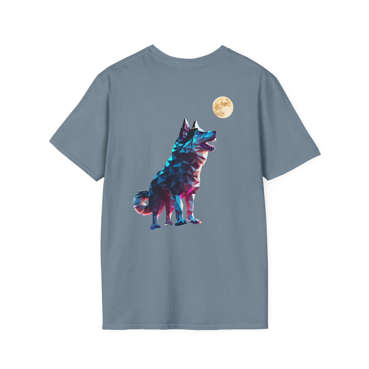 Polygon Alaskan Husky Tee - Pocket & Large Back Print