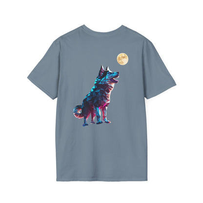 Polygon Alaskan Husky Tee - Pocket & Large Back Print