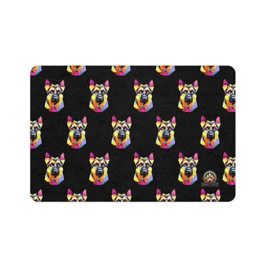 Polygon German Shepherd Food Mat