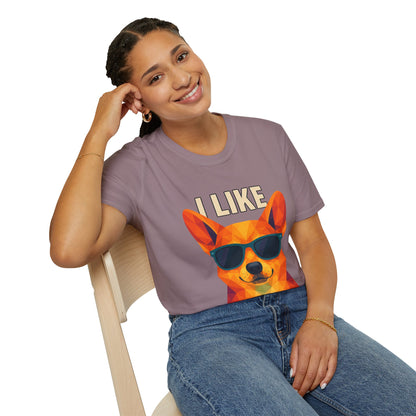 I Like Corgi Butts Tee - Large Front and Back Print