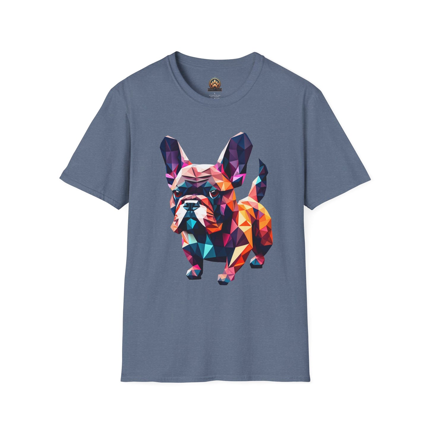 Full Frenchie Tee - Large Front Print