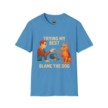 Blame the Dog - Large Front Print