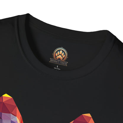 Polygon French Bulldog Tee - Large Front Print