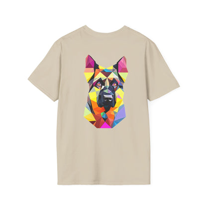 German Shepherd Tee - Pocket & Large Back Print