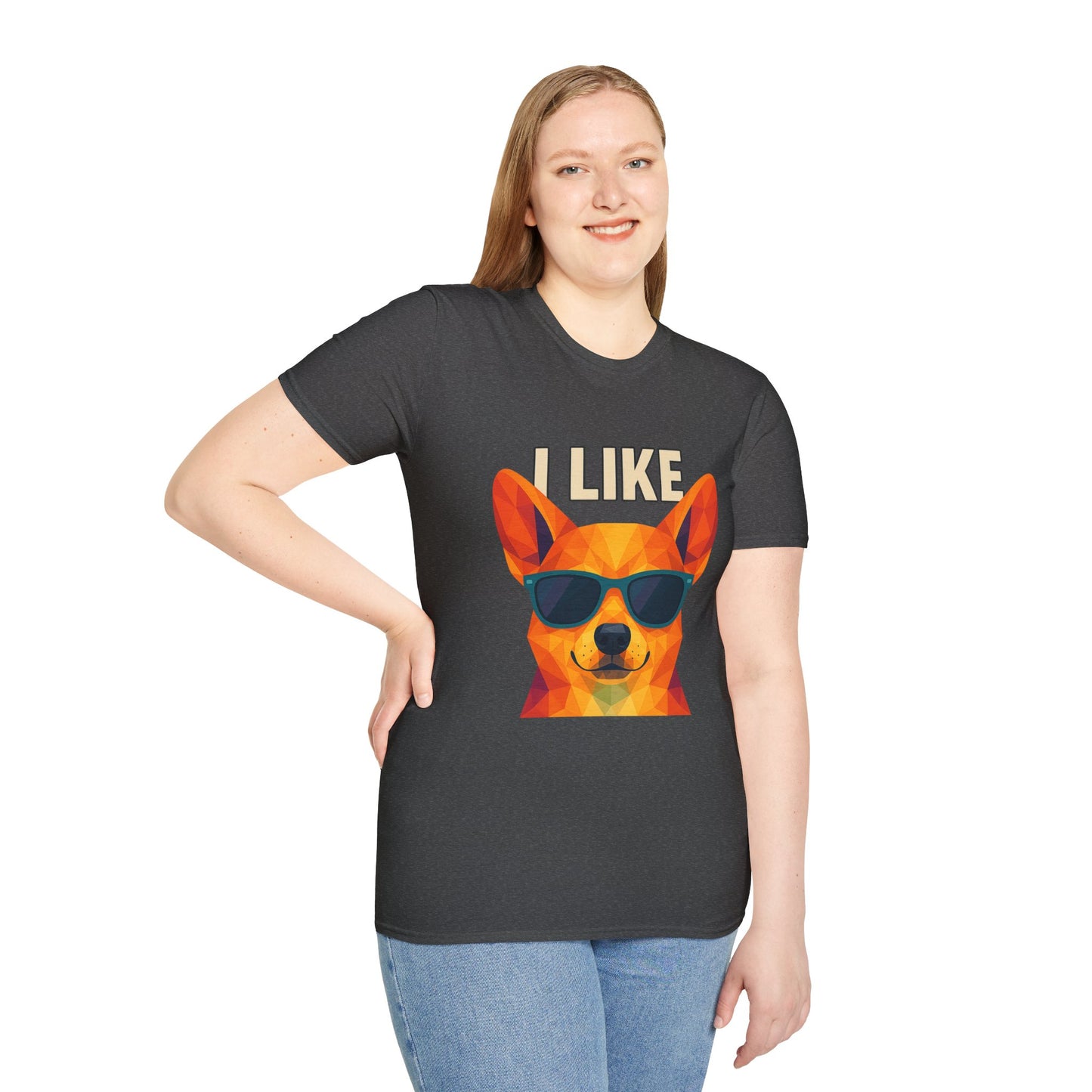 I Like Corgi Butts Tee - Large Front and Back Print