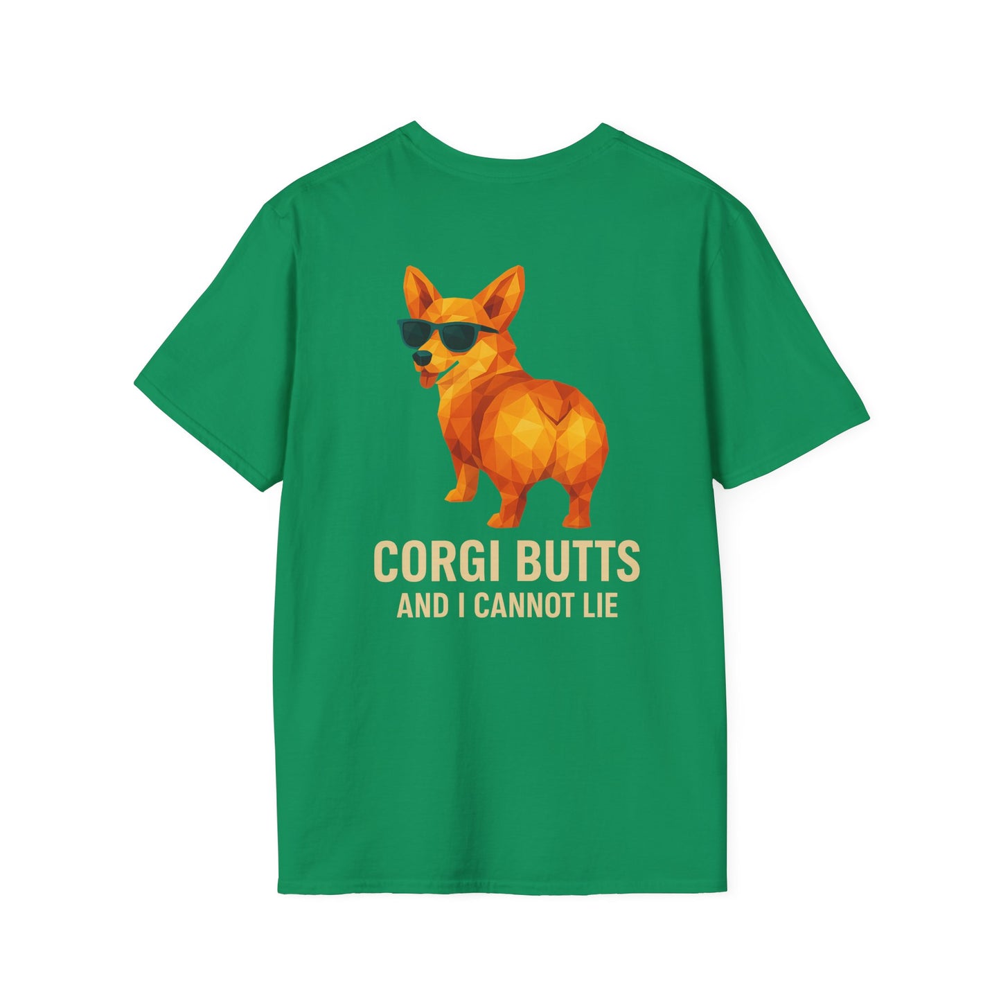 I Like Corgi Butts Tee - Large Front and Back Print