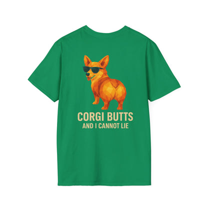 I Like Corgi Butts Tee - Large Front and Back Print
