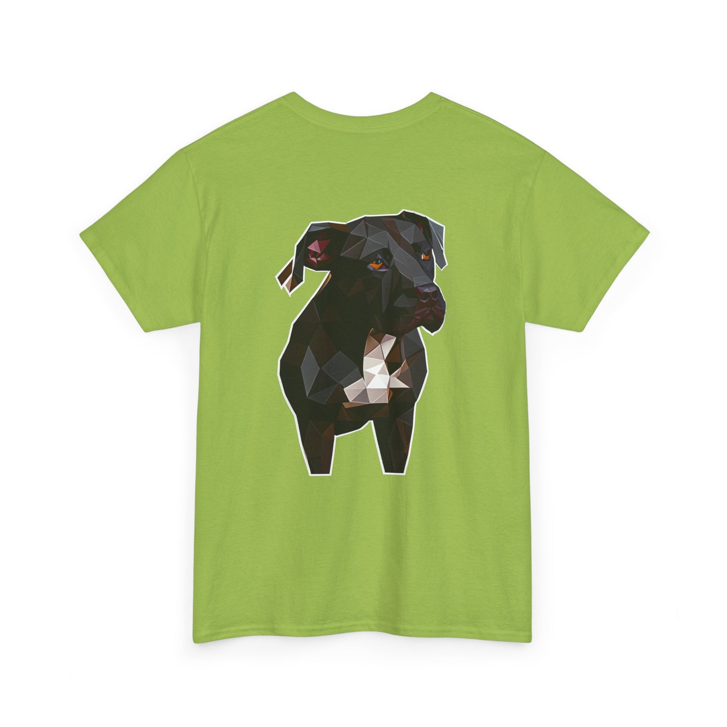 Polygon Pitbull Tee - Pocket & Large Back Print