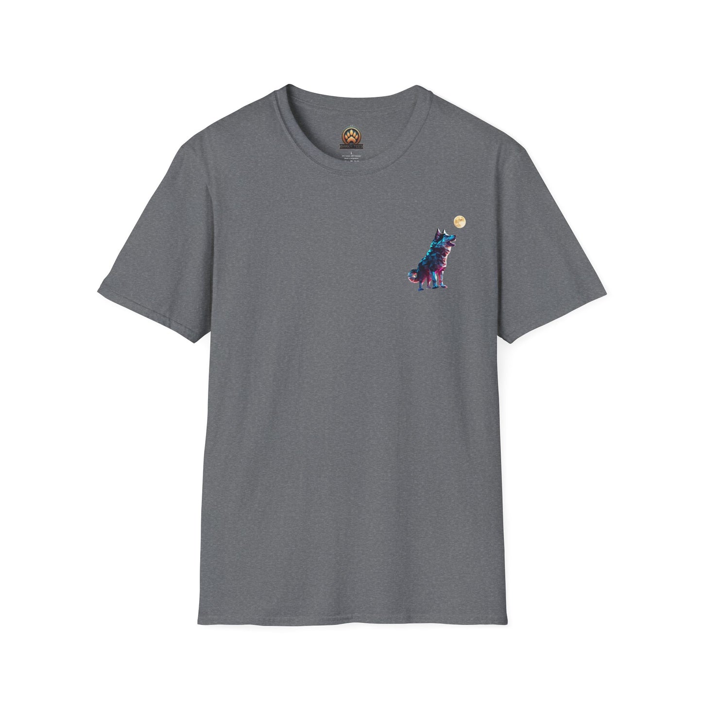 Polygon Alaskan Husky Tee - Pocket & Large Back Print