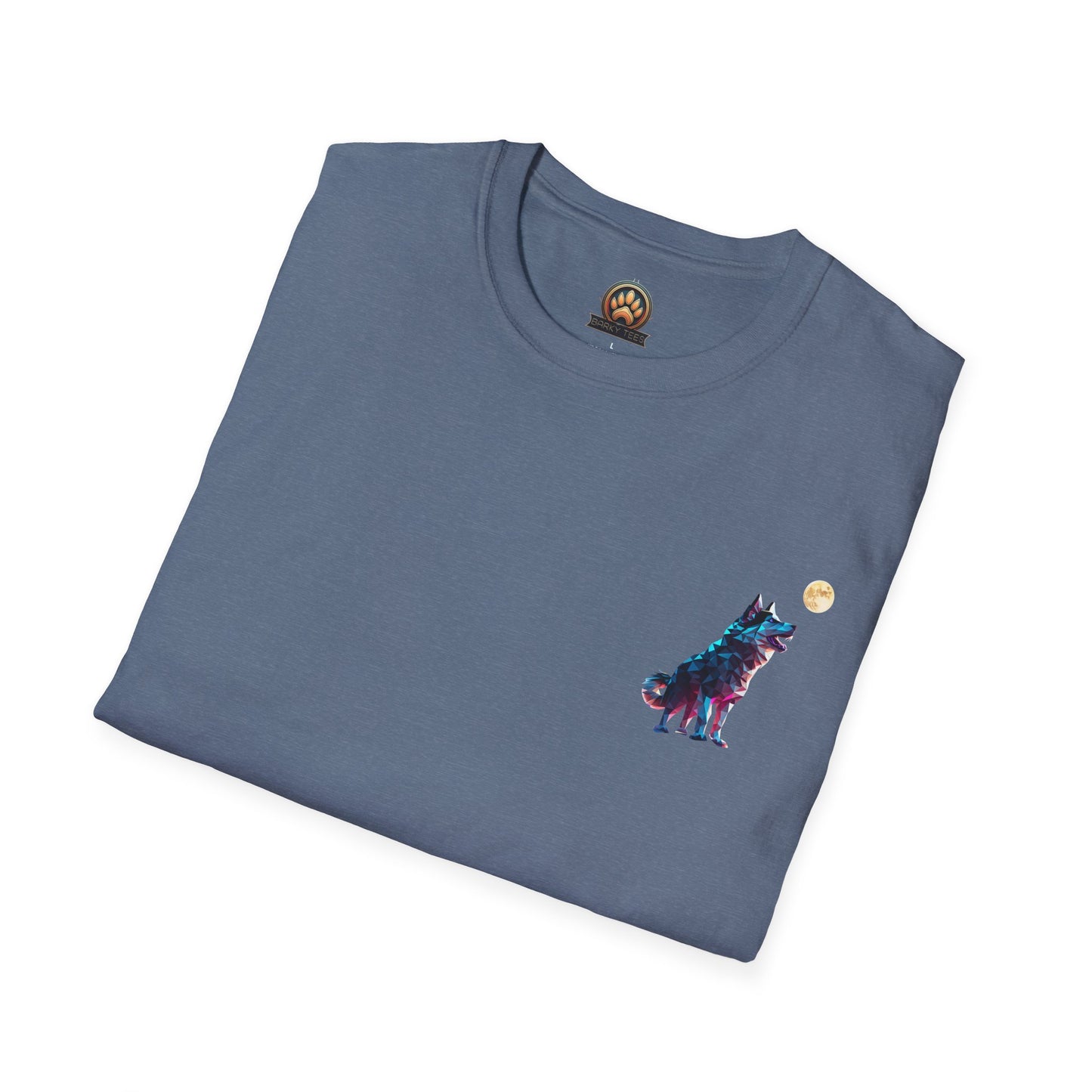 Polygon Alaskan Husky Tee - Pocket & Large Back Print