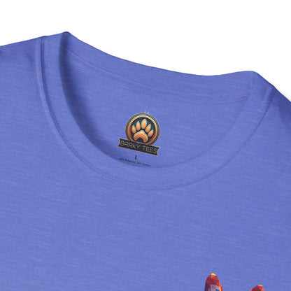 Polygon Style French Bull Dog T-Shirt - Pocket & Large Back Print