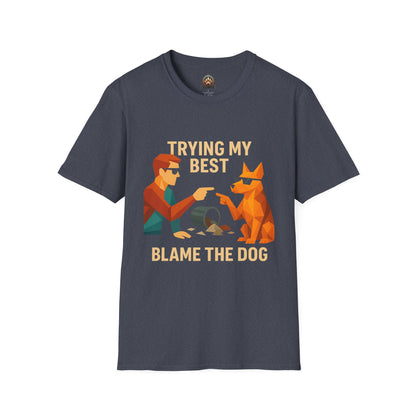 Blame the Dog - Large Front Print