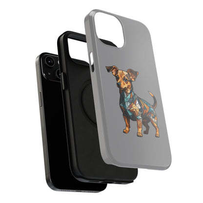 Polygon Style Pop Art Chiweenie Dog iPhone Phone Case