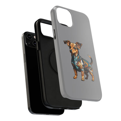 Polygon Style Pop Art Chiweenie Dog iPhone Phone Case