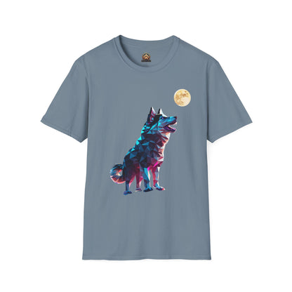Polygon Alaskan Husky Tee - Large Front Print