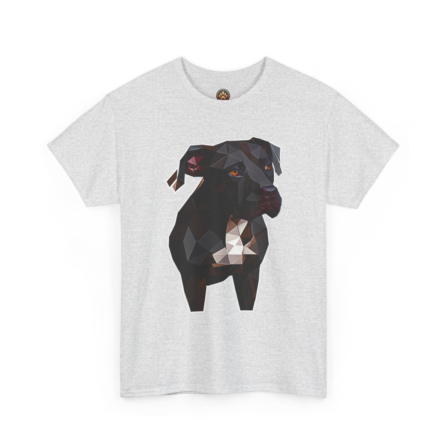 Polygon Pitbull Tee - Large Front Print