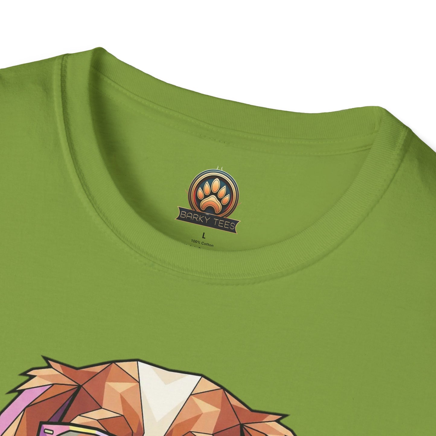 Tea Party Cavalier King Charles Tee - Large Front Print