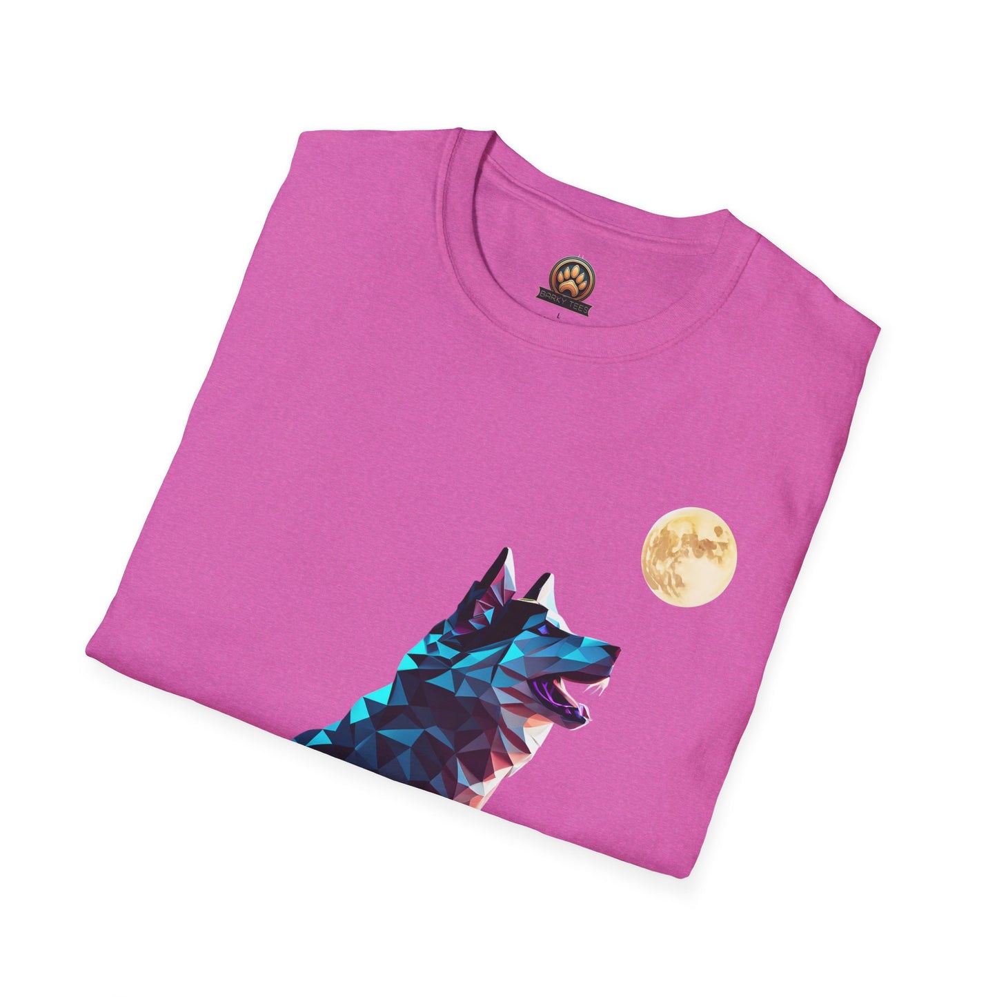 Polygon Alaskan Husky Tee - Large Front Print