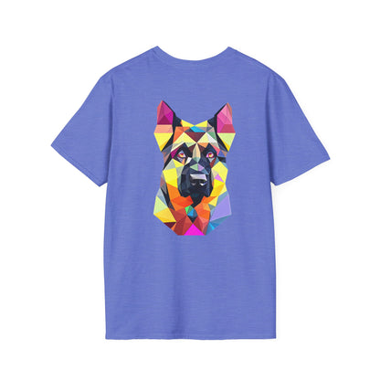German Shepherd Tee - Pocket & Large Back Print