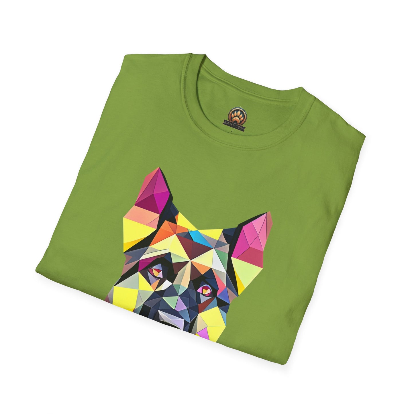 German Shepherd Tee - Large Front Print