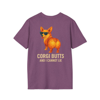 I Like Corgi Butts Tee - Large Front and Back Print