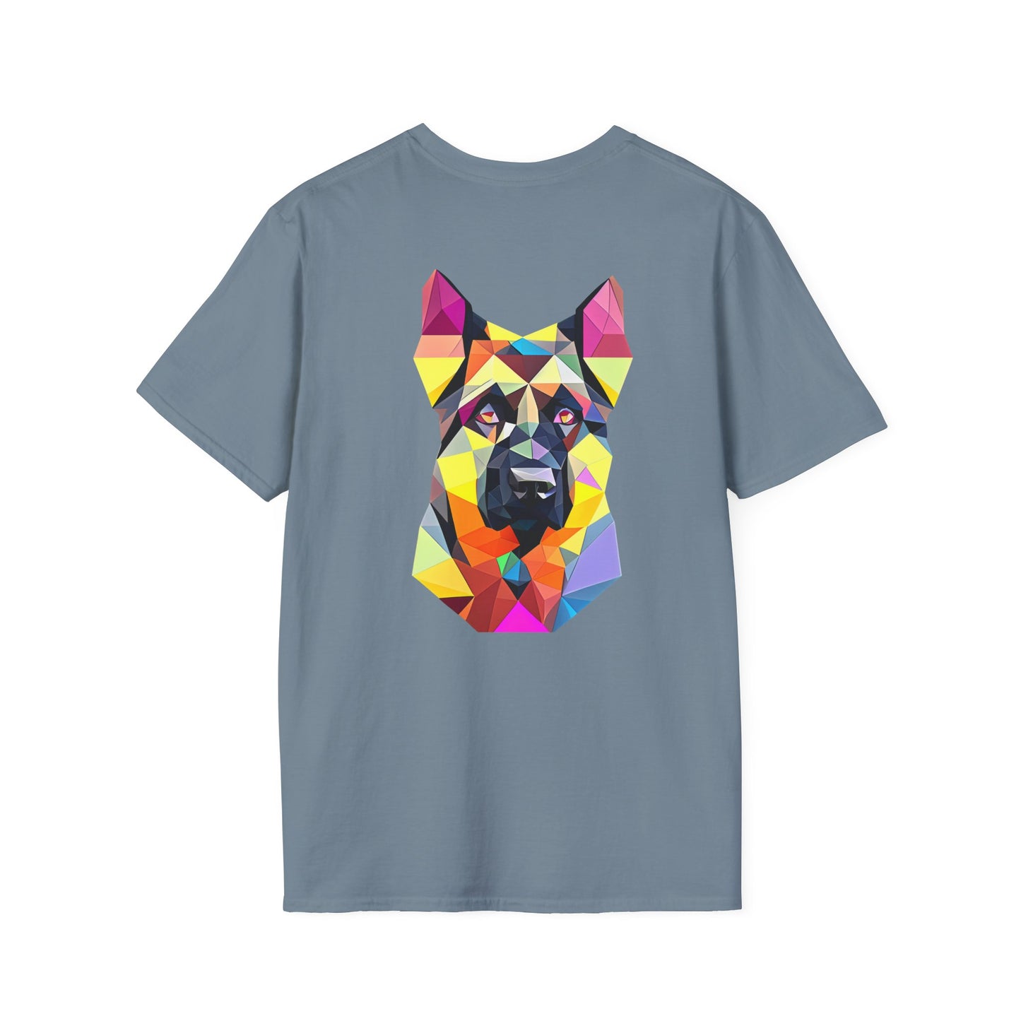German Shepherd Tee - Pocket & Large Back Print