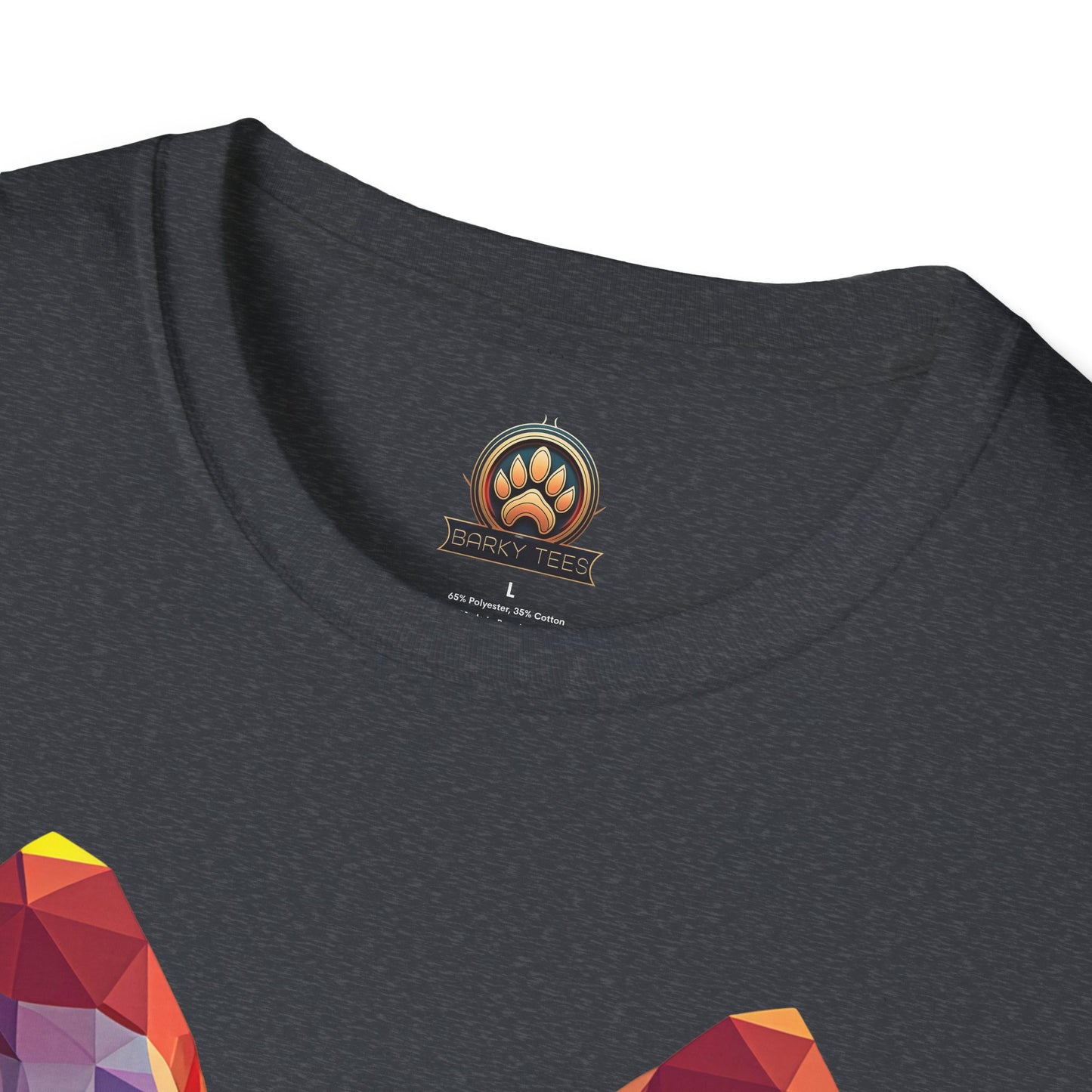 Polygon French Bulldog Tee - Large Front Print