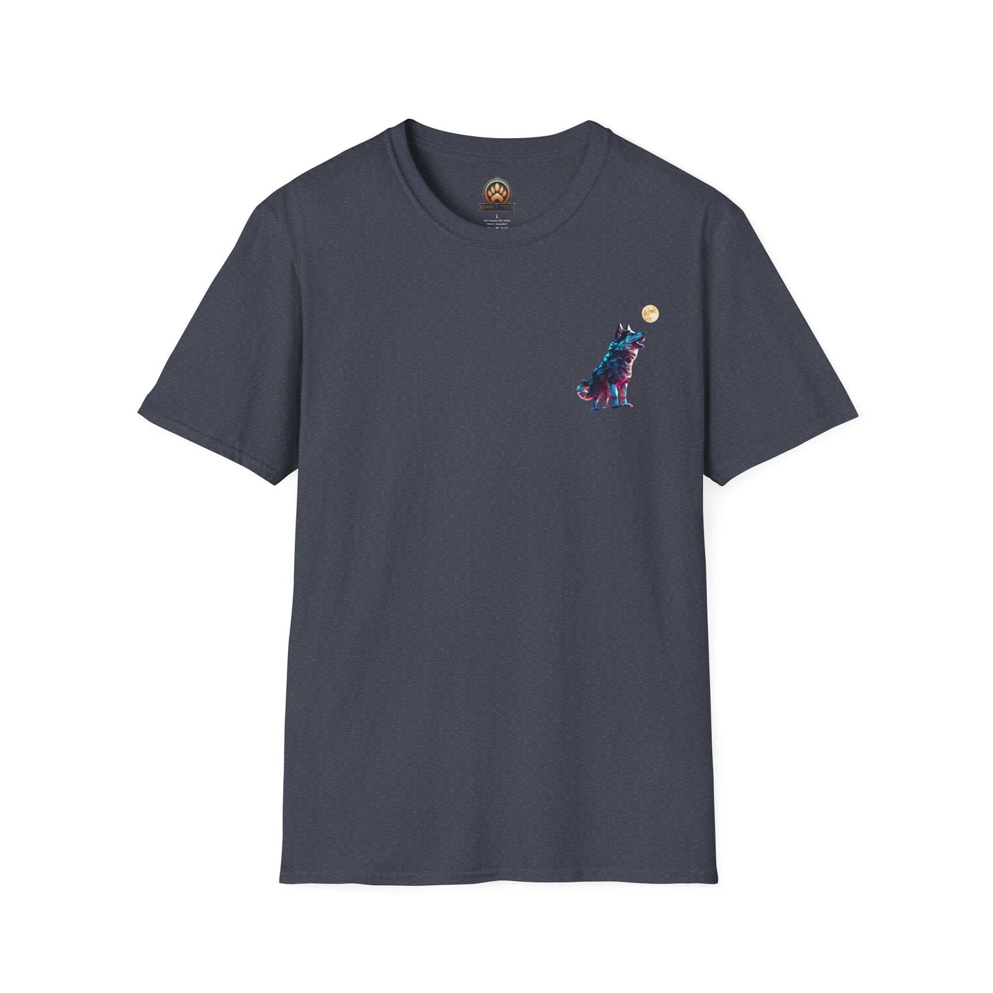 Polygon Alaskan Husky Tee - Pocket & Large Back Print