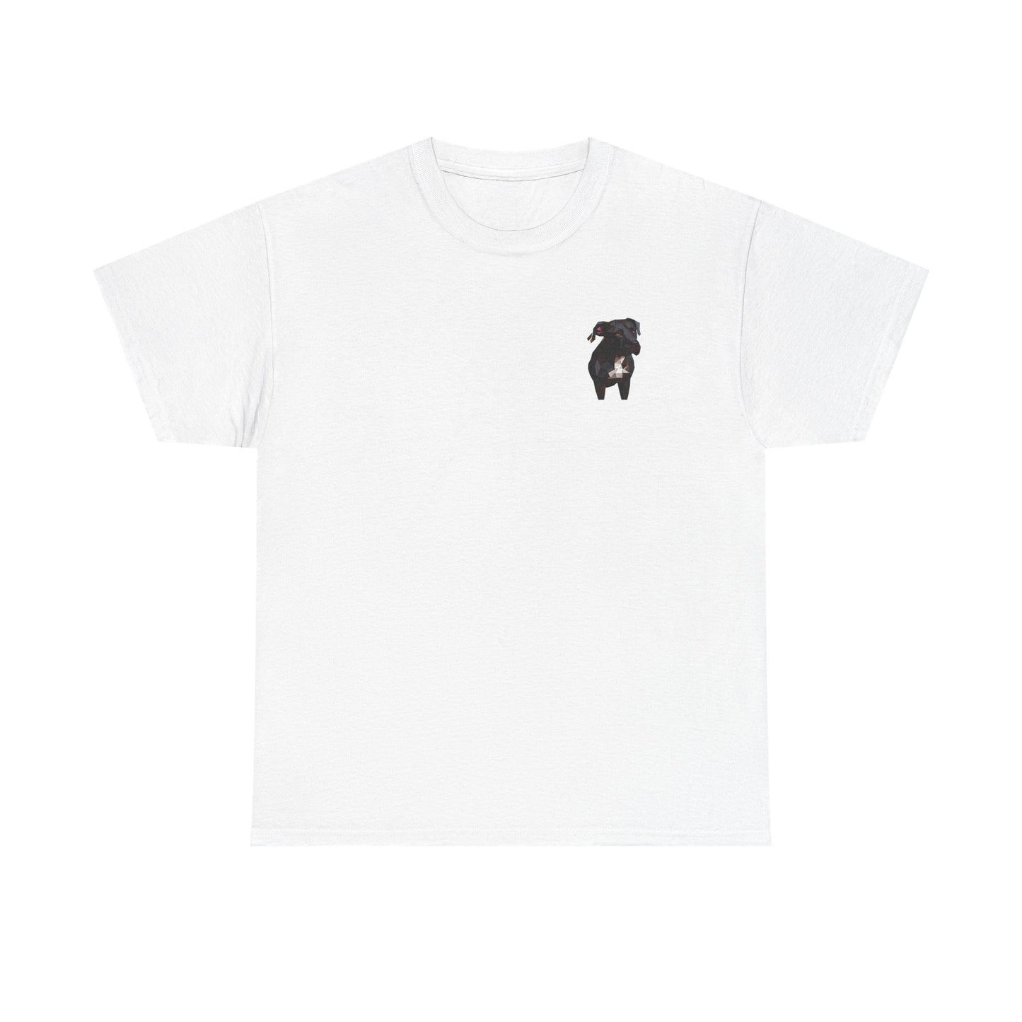 Polygon Pitbull Tee - Pocket & Large Back Print