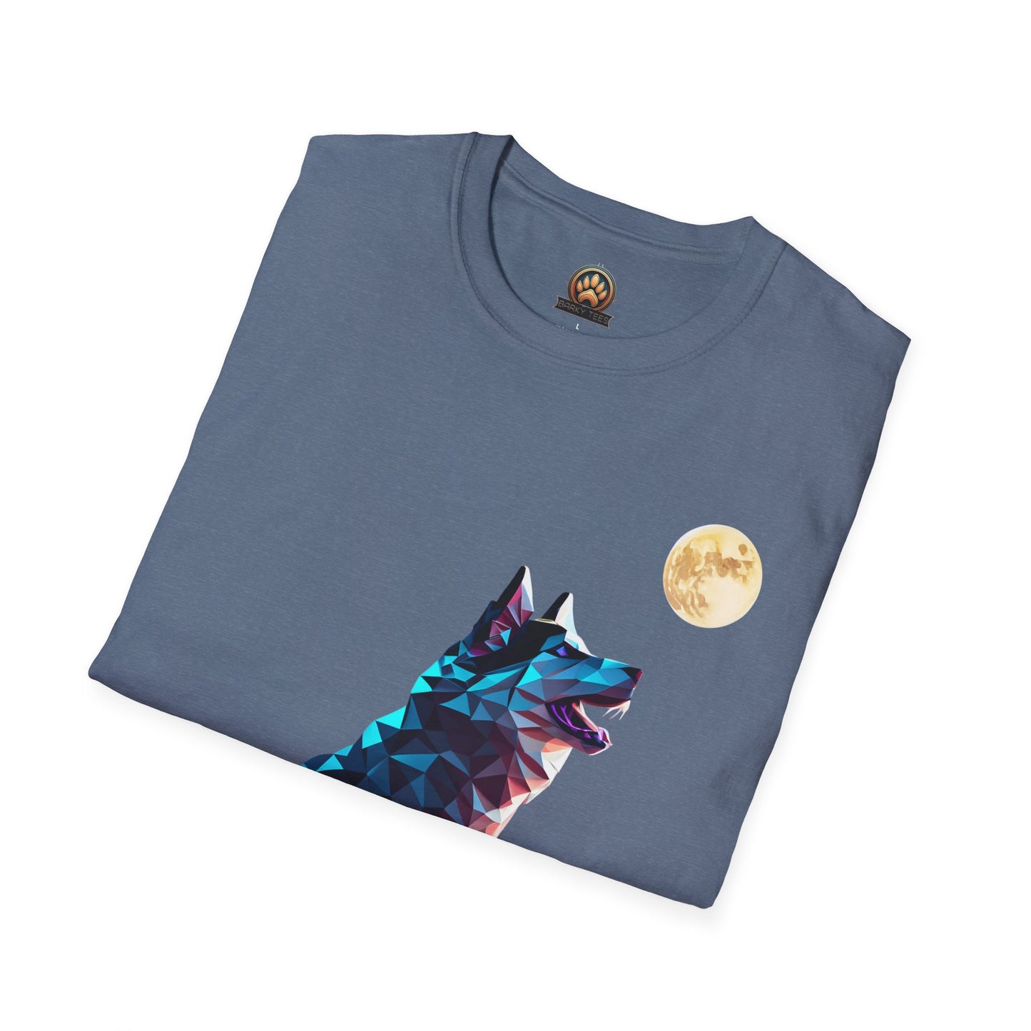 Polygon Alaskan Husky Tee - Large Front Print