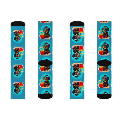 BTC Dachshund Socks