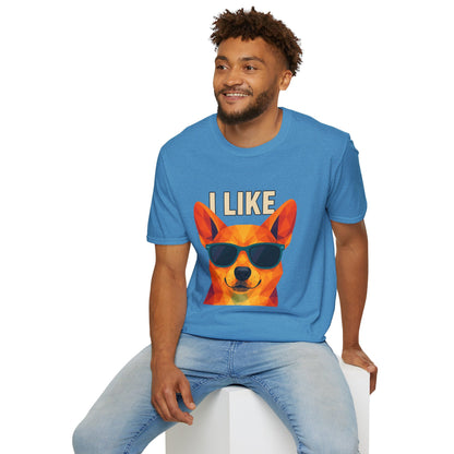 I Like Corgi Butts Tee - Large Front and Back Print