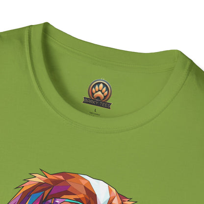 Portrait Cavalier King Charles Tee - Large Front Print