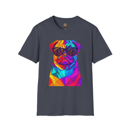 Professor Pug Tee - Large Front Print