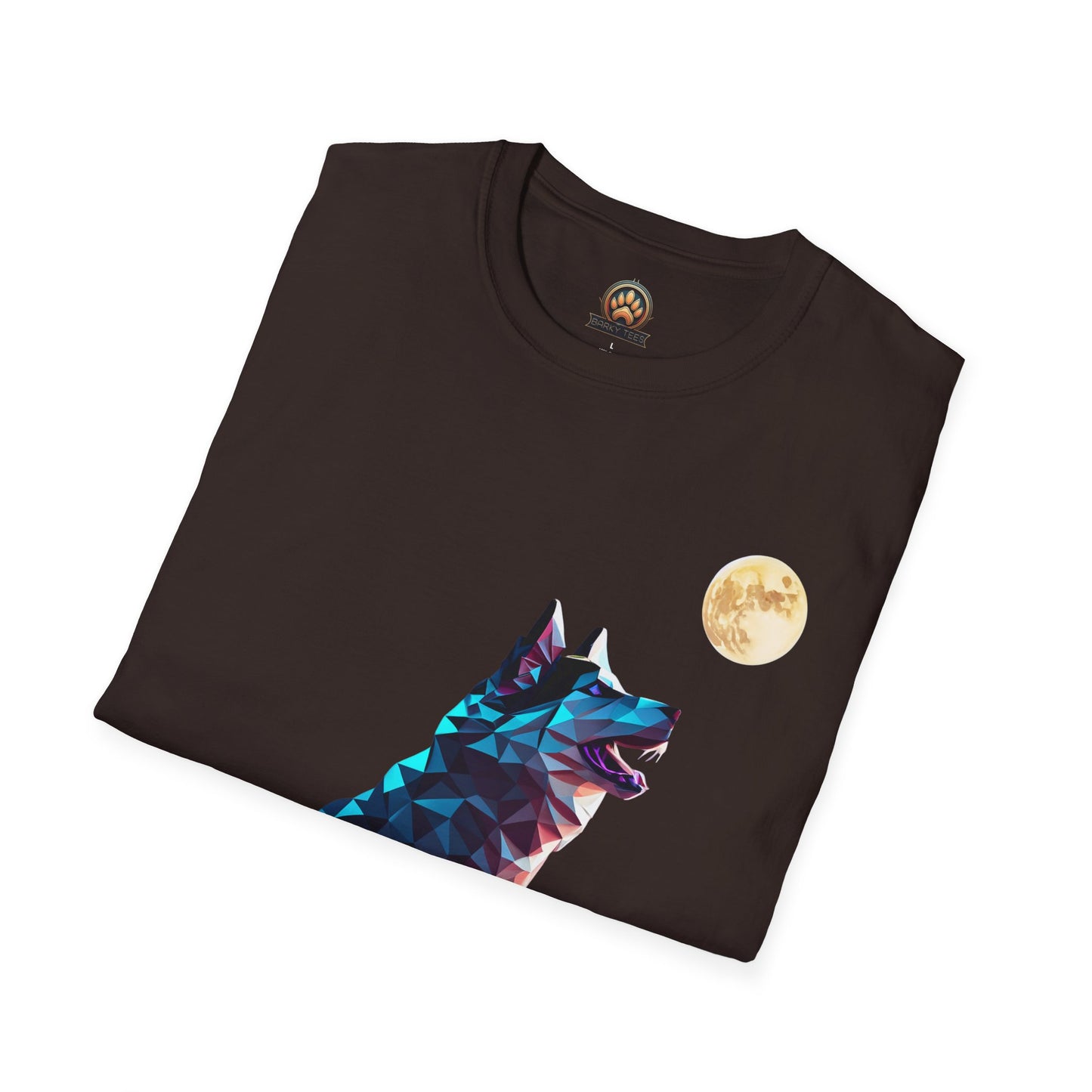 Polygon Alaskan Husky Tee - Large Front Print