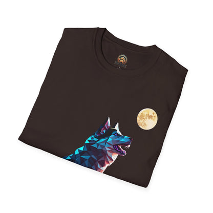 Polygon Alaskan Husky Tee - Large Front Print