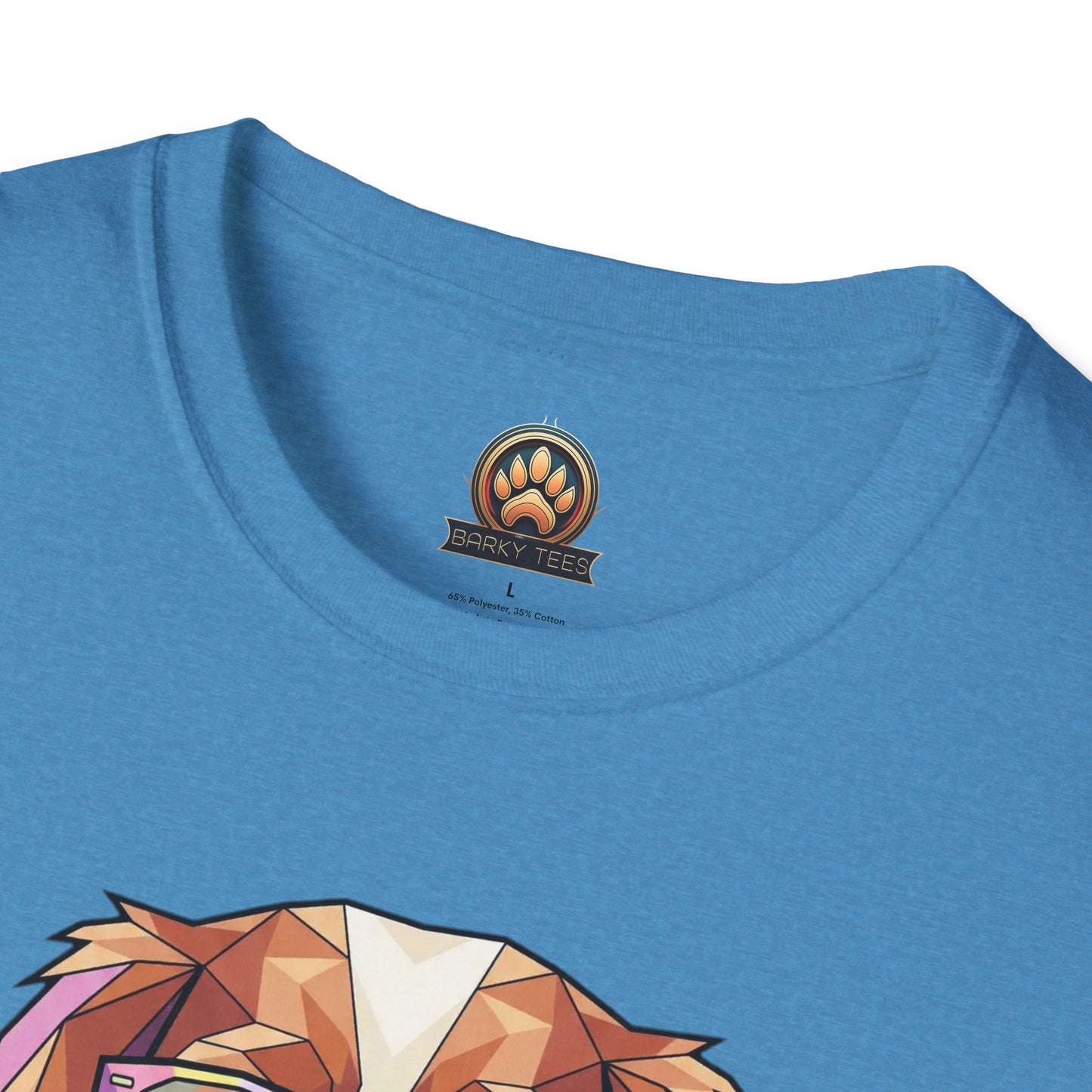 Tea Party Cavalier King Charles Tee - Large Front Print