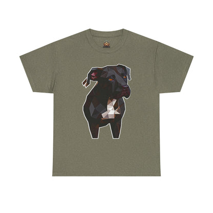 Polygon Pitbull Tee - Large Front Print
