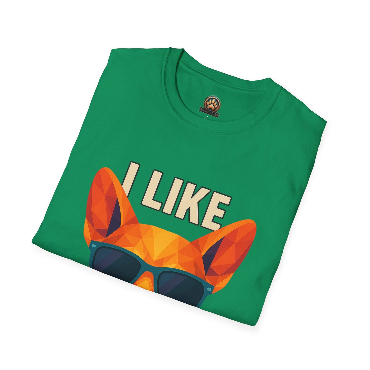I Like Corgi Butts Tee - Large Front and Back Print