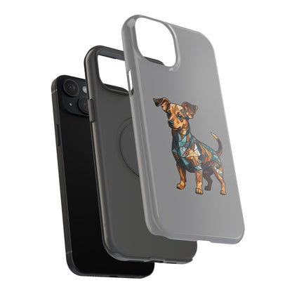 Polygon Style Pop Art Chiweenie Dog iPhone Phone Case