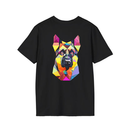 German Shepherd Tee - Pocket & Large Back Print