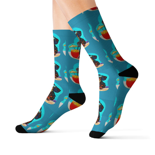 BTC Dachshund Socks