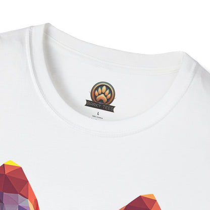 Polygon French Bulldog Tee - Large Front Print