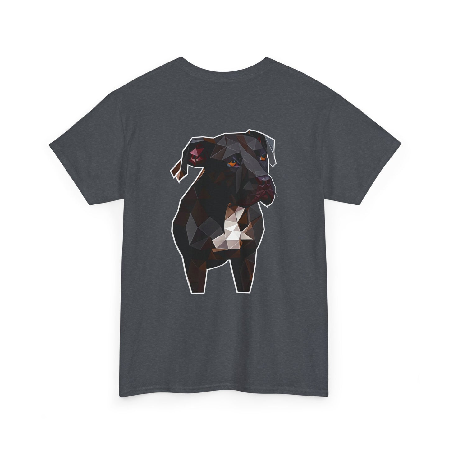 Polygon Pitbull Tee - Pocket & Large Back Print