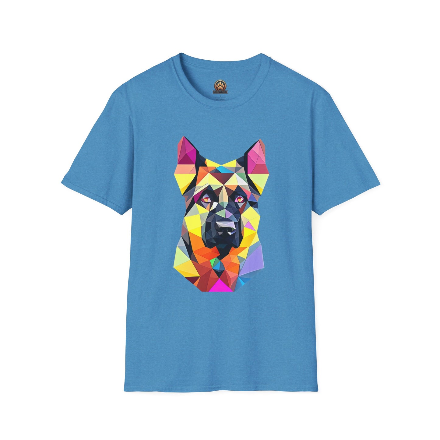 German Shepherd Tee - Large Front Print