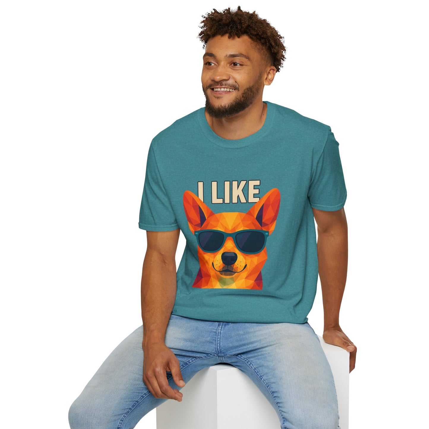 I Like Corgi Butts Tee - Large Front and Back Print